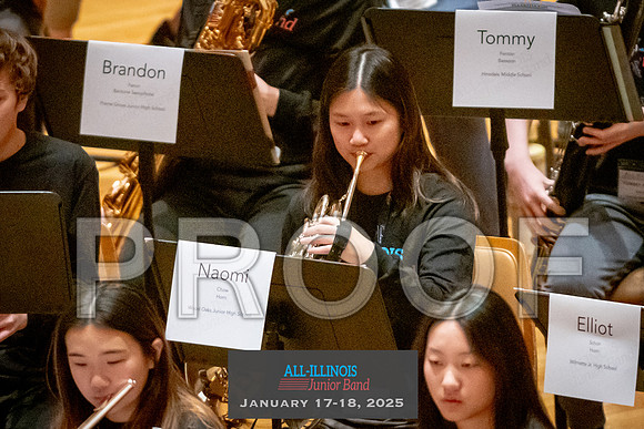 2025 All-Illinois Junior Band January 17-18, 2025