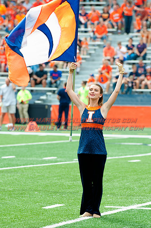 Texas State at Illinois, Saturday, September 20, 2014 - Marching Illini Photos