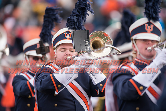 Iowa at Illinois, Saturday, November 19, 2016 - Marching Illini Photos