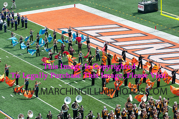 Cincinnati Bearcats at Illinois Fighting Illini, Saturday, September 7, 2013 - Marching Illini Photos