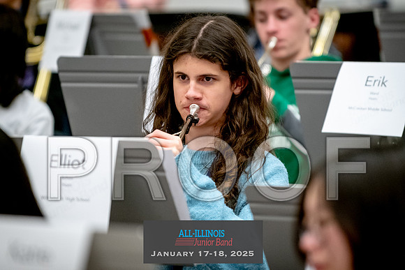 2025 All-Illinois Junior Band January 17-18, 2025