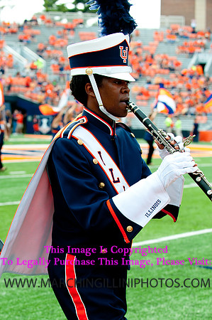 Texas State at Illinois, Saturday, September 20, 2014 - Marching Illini Photos