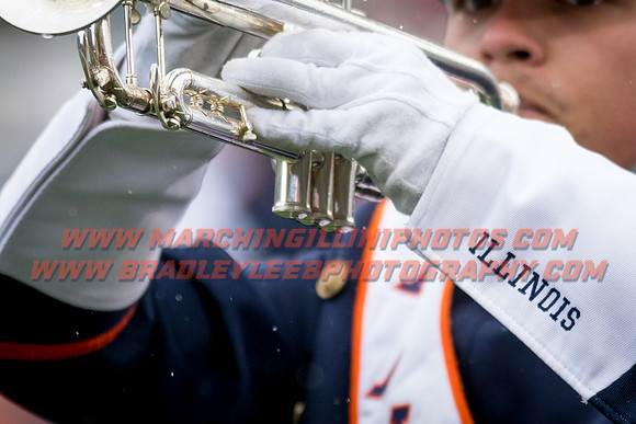 Wisconsin Badgers at Illinois Fighting Illini, Saturday, October 28, 2017 - Marching Illini Photos