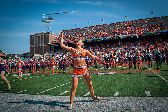 Rutgers Scarlett Knights at Illinois Fighting Illini, Saturday, October 14, 2017 - Marching Illini Photos