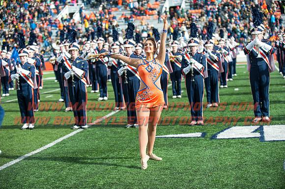 Iowa at Illinois, Saturday, November 19, 2016 - Marching Illini Photos
