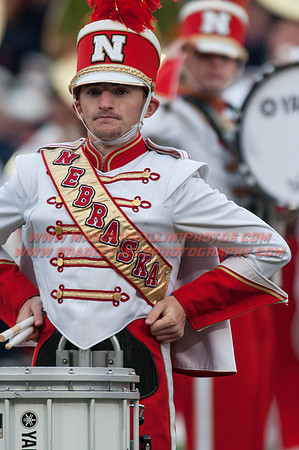 Nebraska at Illinois Oct. 3, 2015 - CMB Drum Line 017