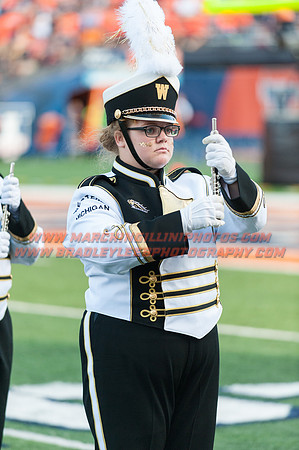Western Michigan Broncos at Illinois Fighting Illini, Saturday, September 17, 2016 - Marching Illini Photos