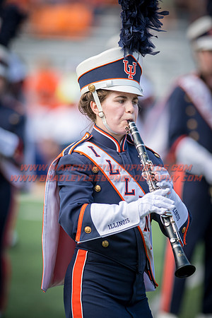 Rutgers Scarlett Knights at Illinois Fighting Illini, Saturday, October 14, 2017 - Marching Illini Photos