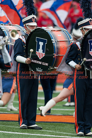 Nebraska at Illinois Oct. 3, 2015 - MI Drum Line 017