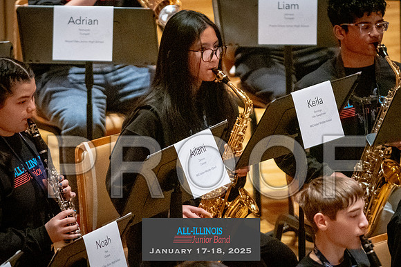 2025 All-Illinois Junior Band January 17-18, 2025