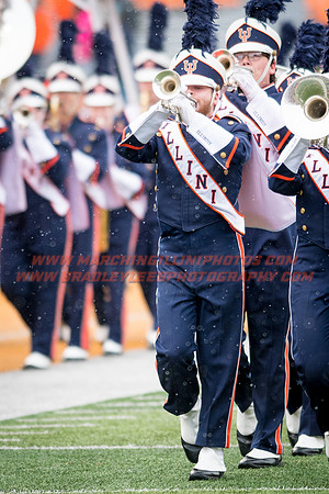Wisconsin Badgers at Illinois Fighting Illini, Saturday, October 28, 2017 - Marching Illini Photos