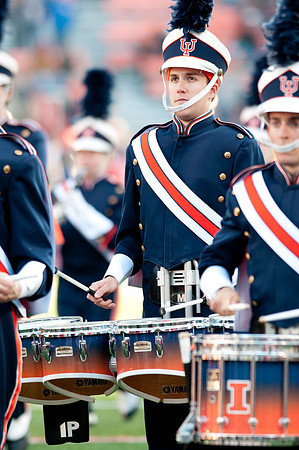 Northwestern Wildcats at Illinois Fighting Illini, Saturday, November 30, 2013 - Marching Illini Photos