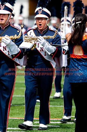 Western Kentucky at Illinois, Saturday, September 6, 2014 - Marching Illini Photos