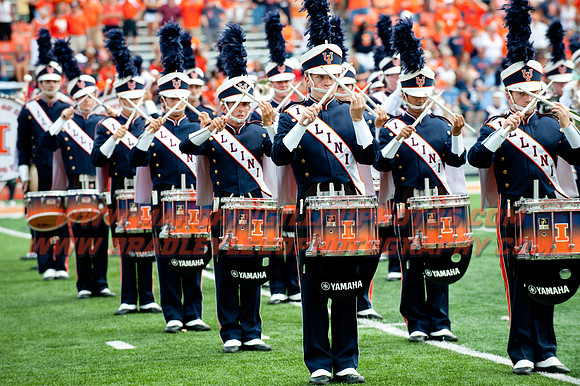 Youngstown State at Illinois, Saturday, August 30, 2014 - Marching Illini Photos