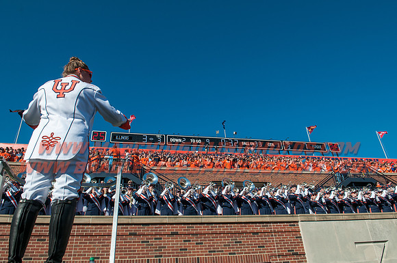 Purdue Boilermakers at Illinois Fighting Illini, Saturday, October 8, 2016 - Marching Illini Photos