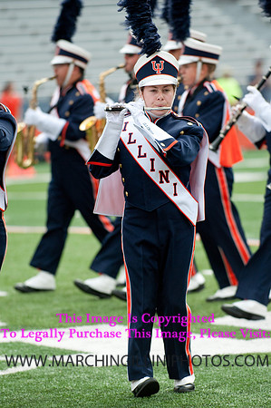 Youngstown State at Illinois, Saturday, August 30, 2014 - Marching Illini Photos