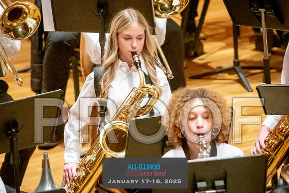 2025 All-Illinois Junior Band January 17-18, 2025