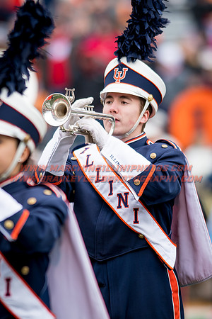 Wisconsin Badgers at Illinois Fighting Illini, Saturday, October 28, 2017 - Marching Illini Photos