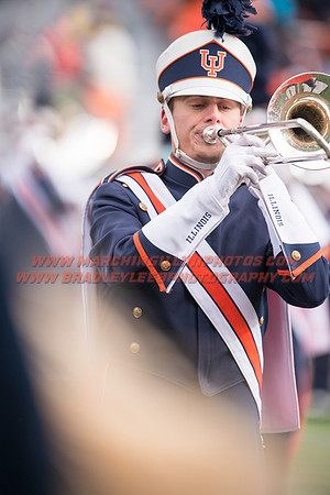 Iowa at Illinois, Saturday, November 19, 2016 - Marching Illini Photos