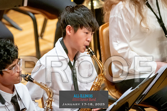 2025 All-Illinois Junior Band January 17-18, 2025