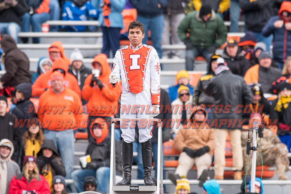 Iowa at Illinois, Saturday, November 19, 2016 - Marching Illini Photos