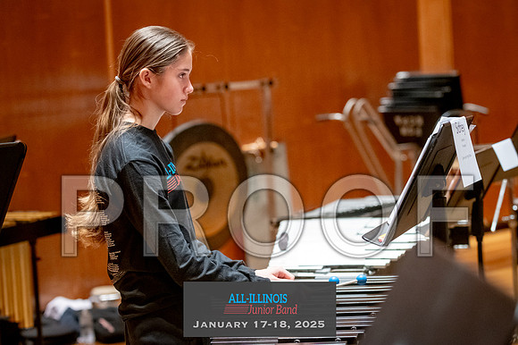 2025 All-Illinois Junior Band January 17-18, 2025