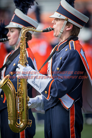 Rutgers Scarlett Knights at Illinois Fighting Illini, Saturday, October 14, 2017 - Marching Illini Photos