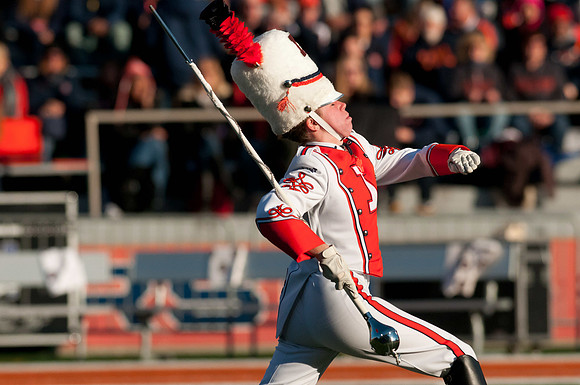 Northwestern Wildcats at Illinois Fighting Illini, Saturday, November 30, 2013 - Marching Illini Photos
