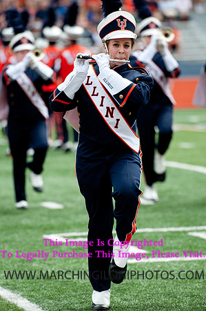 Youngstown State at Illinois, Saturday, August 30, 2014 - Marching Illini Photos