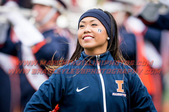 Wisconsin Badgers at Illinois Fighting Illini, Saturday, October 28, 2017 - Marching Illini Photos