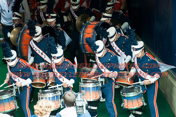 Nebraska at Illinois Oct. 3, 2015 - MI Drum Line 002