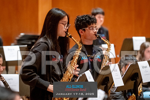 2025 All-Illinois Junior Band January 17-18, 2025