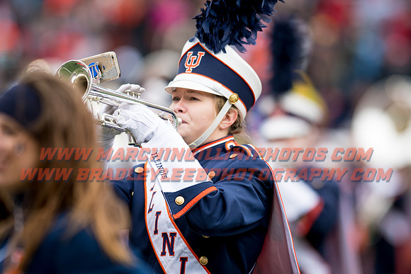 Wisconsin Badgers at Illinois Fighting Illini, Saturday, October 28, 2017 - Marching Illini Photos