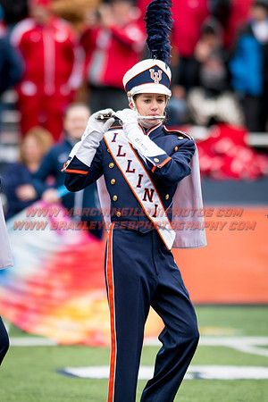 Wisconsin Badgers at Illinois Fighting Illini, Saturday, October 28, 2017 - Marching Illini Photos
