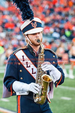 North Carolina at Illinois Fighting Illini, Saturday, September 10, 2016 - Marching Illini Photos