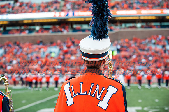 North Carolina at Illinois Fighting Illini, Saturday, September 10, 2016 - Marching Illini Photos