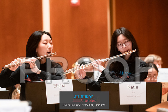 2025 All-Illinois Junior Band January 17-18, 2025