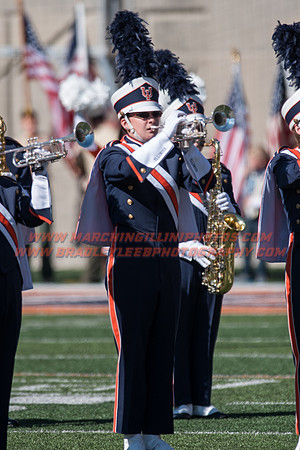Purdue Boilermakers at Illinois Fighting Illini, Saturday, October 8, 2016 - Marching Illini Photos