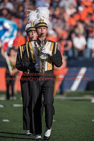 Purdue Boilermakers at Illinois Fighting Illini, Saturday, October 8, 2016 - Marching Illini Photos