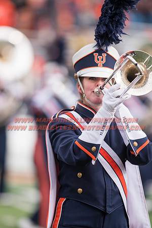 Iowa at Illinois, Saturday, November 19, 2016 - Marching Illini Photos