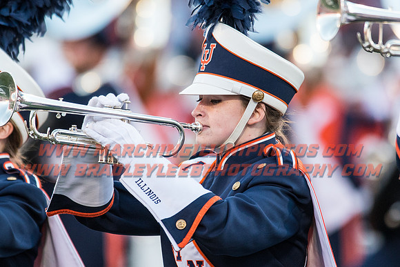 North Carolina at Illinois Fighting Illini, Saturday, September 10, 2016 - Marching Illini Photos