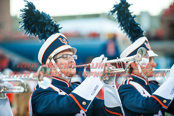 North Carolina at Illinois Fighting Illini, Saturday, September 10, 2016 - Marching Illini Photos