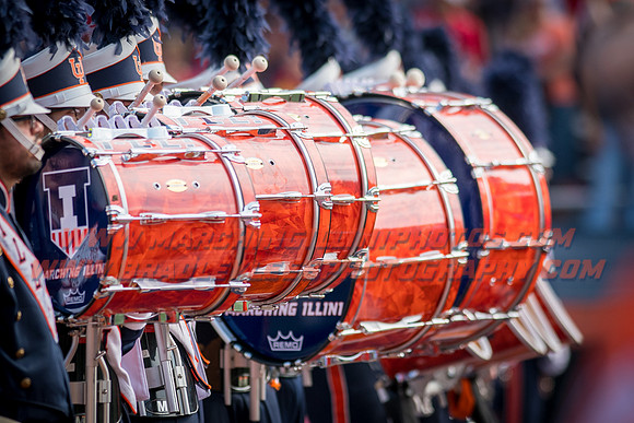 Rutgers Scarlett Knights at Illinois Fighting Illini, Saturday, October 14, 2017 - Marching Illini Photos