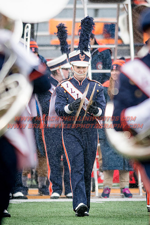 Wisconsin Badgers at Illinois Fighting Illini, Saturday, October 28, 2017 - Marching Illini Photos