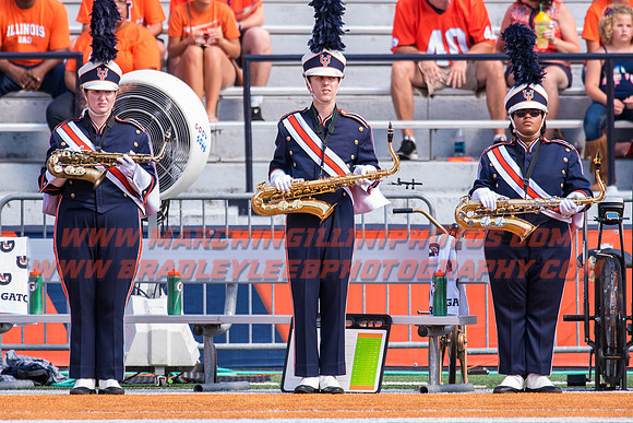 Western Michigan Broncos at Illinois Fighting Illini, Saturday, September 17, 2016 - Marching Illini Photos