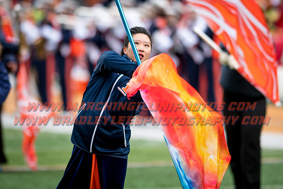 Wisconsin Badgers at Illinois Fighting Illini, Saturday, October 28, 2017 - Marching Illini Photos