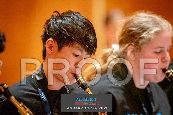 2025 All-Illinois Junior Band January 17-18, 2025