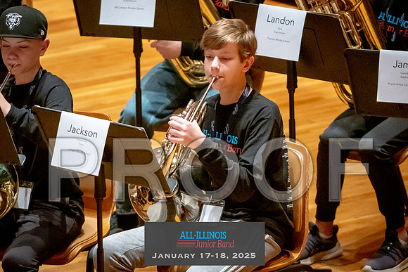 2025 All-Illinois Junior Band January 17-18, 2025