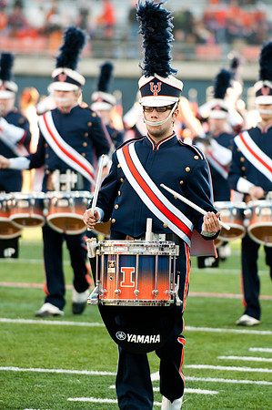Northwestern Wildcats at Illinois Fighting Illini, Saturday, November 30, 2013 - Marching Illini Photos