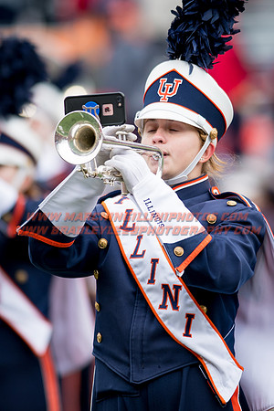 Wisconsin Badgers at Illinois Fighting Illini, Saturday, October 28, 2017 - Marching Illini Photos
